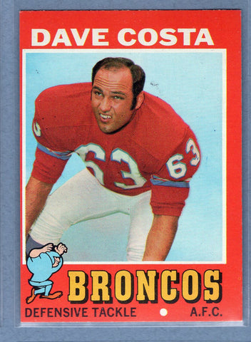 1971 Topps #164 Dave Costa (c) EX  GO600
