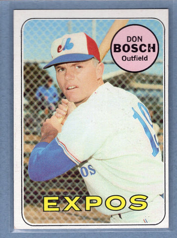 1969 Topps #578 Don Bosch (st)(b) VG  GO850