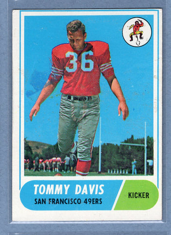1968 Topps #165 Tommy Davis (st) (c) VG  GO207
