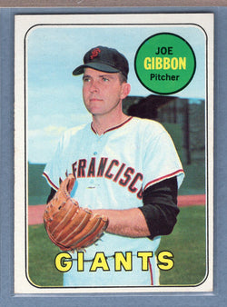 1969 Topps #158 Joe Gibbon EX-MT  GO645