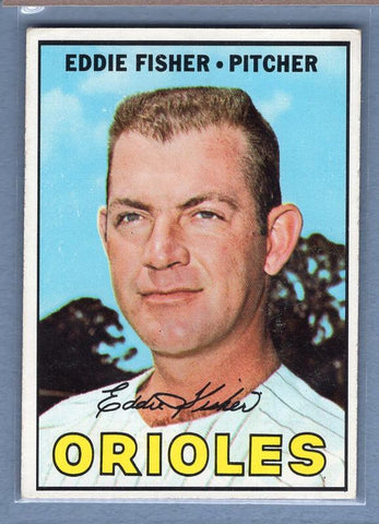 1967 Topps #434 Eddie Fisher EX  GO225
