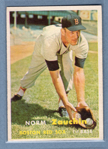 1957 Topps #372 Norm Zauchin (a) EX  GO121