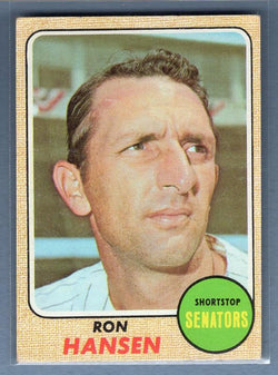 1968 Topps 411 Ron Hansen(2) VG-EX SET BREAK