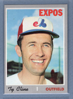 1970 Topps #164 Ty Cline   EX-MT  GO750