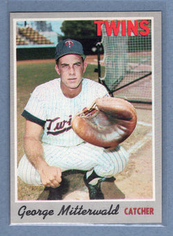 1970 Topps #118 George Mitterwald  (a) EX-MT  GOY