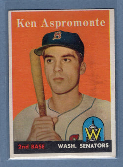 1958 Topps #405 Ken Aspromonte (g) VG  GO501