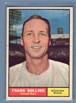1961 Topps #335 Frank Bolling EX   GO269