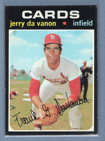 1971 Topps #32 Jerry DaVanon  (b) EX-MT  GO775