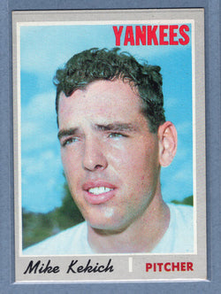 1970 Topps #536 Mike Kekich  EX-MT  GO695