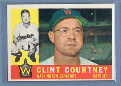 1960 Topps #344 Clint Courtney EX-MT  GO252