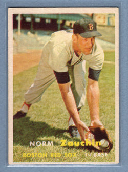 1957 Topps #372 Norm Zauchin (b) EX  GO121