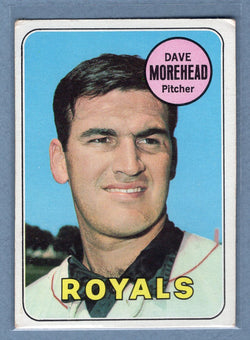 1969 Topps #29 Dave Morehead  VG-EX  GO501