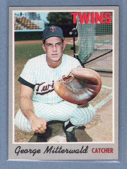 1970 Topps #118 George Mitterwald  (b) EX-MT  GOY
