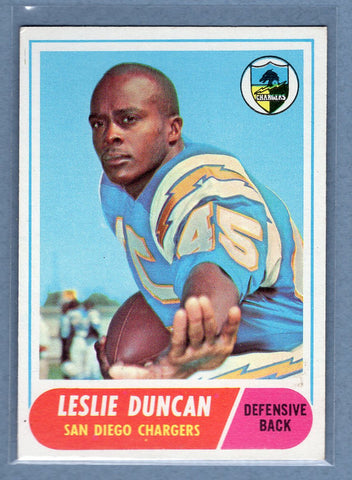 1968 Topps #167 Leslie Duncan (a) EX  GO207