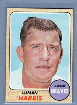 1968 Topps #439 Luman Harris EX-MT  GO588