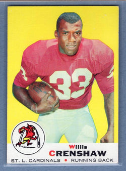 1969 Topps #21 Willis Crenshaw EX  GO250