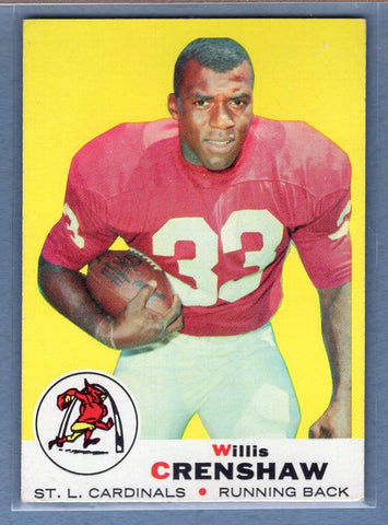 1969 Topps #21 Willis Crenshaw EX  GO250