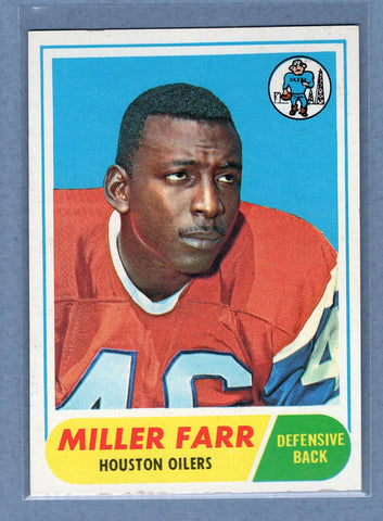 1968 Topps #172 Miller Farr (a) EX  GO207