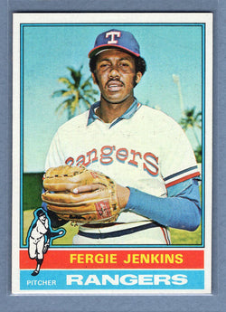 1976 Topps #250 Fergie Jenkins (HOF) (a) EX-MT