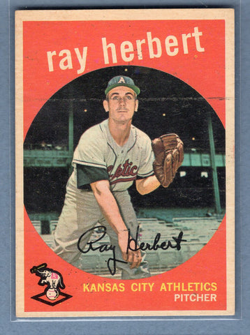 1959 Topps #154 Ray Herbert EX  GO79