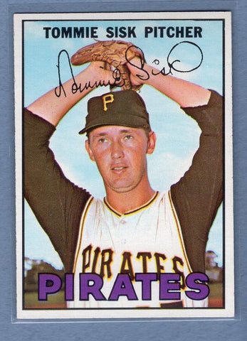 1967 Topps #84 Tommie Sisk EX-MT   GO415