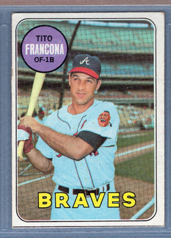 1969 Topps #398 Tiito Francona EX  GO661