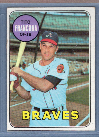 1969 Topps #398 Tiito Francona EX  GO661