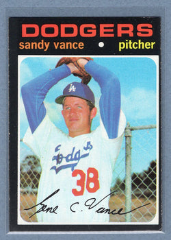 1971 Topps #34 Sandy Vance  (a) EX-MT  GO775
