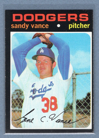 1971 Topps #34 Sandy Vance  (a) EX-MT  GO775
