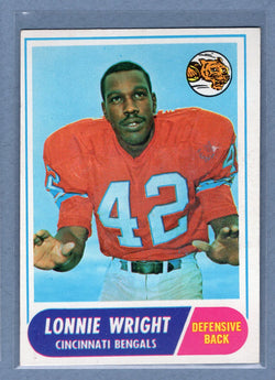 1968 Topps #174 Lonnie Wright (st) (a) VG  GO207