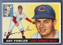 1955 Topps #3 Art Fowler VG   GO103