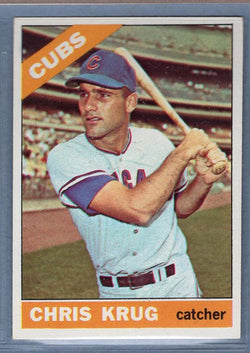 1966 Topps #166 Chris Krug EX-MT  GO466