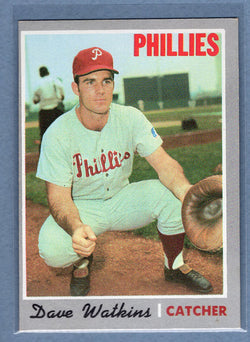1970 Topps #168 Dave Watkins  (b) VG  GO750