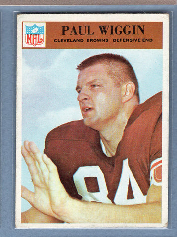 1966 Philadelphia #51 Paul Wiggin (3) VG-EX  GO320