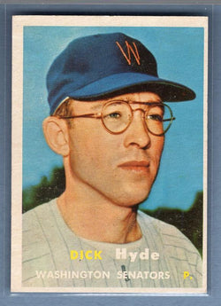 1957 Topps #403 Dick Hyde EX   GO100