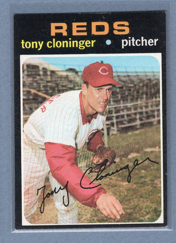 1971 Topps #218 Tony Cloninger  EX  GO950