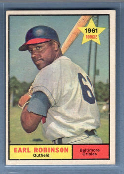 1961 Topps #343 Earl Robinson EX   GO269