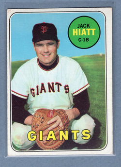 1969 Topps #204 Jack Hiatt VG  GO572