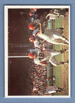 1966 Philadelphia #52 Cleveland Browns  EX-MT  GO320
