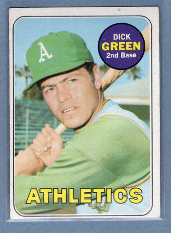1969 Topps #515 Dick Green (a) EX-MT  GOWAYY