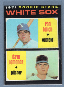 1971 Topps #458 White Sox Rookies (st)  VG  GO550