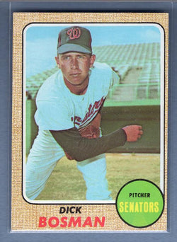 1968 Topps #442 Dick Bosman EX-MT  GO588