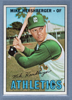 1967 Topps #323 Mike Hershberger EX-MT  GO523
