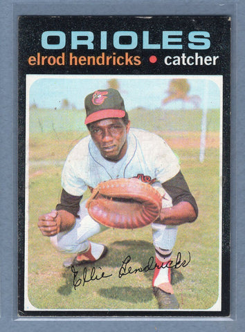 1971 Topps #219 Elrod Hendricks (st)(a) VG  GO950