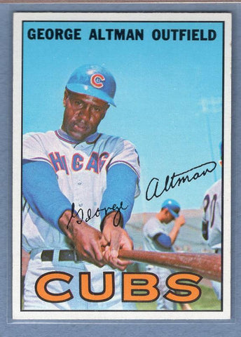 1967 Topps #87 George Altman EX-MT   GO415