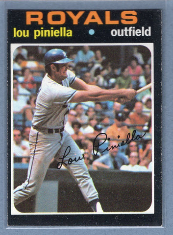 1971 Topps #35 Lou Piniella  (b) EX-MT  GO775