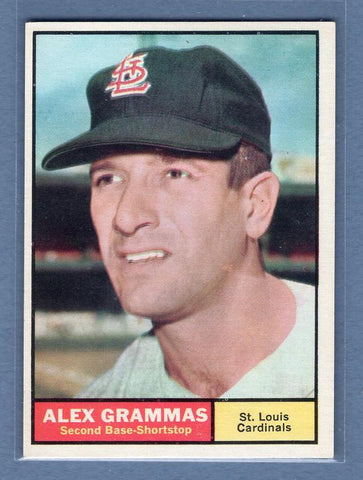 1961 Topps #64 Alex Grammas(4) NM GO220