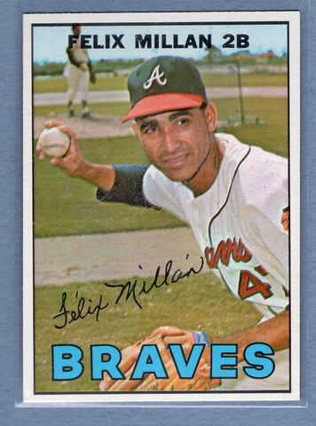 1967 Topps #89 Felix Millan EX-MT   GO415