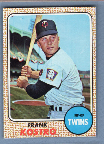 1968 Topps #44 Frank Kostro (b)EX-MT  GO507