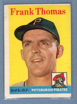 1958 Topps #409 Frank Thomas (b) VG  GO501